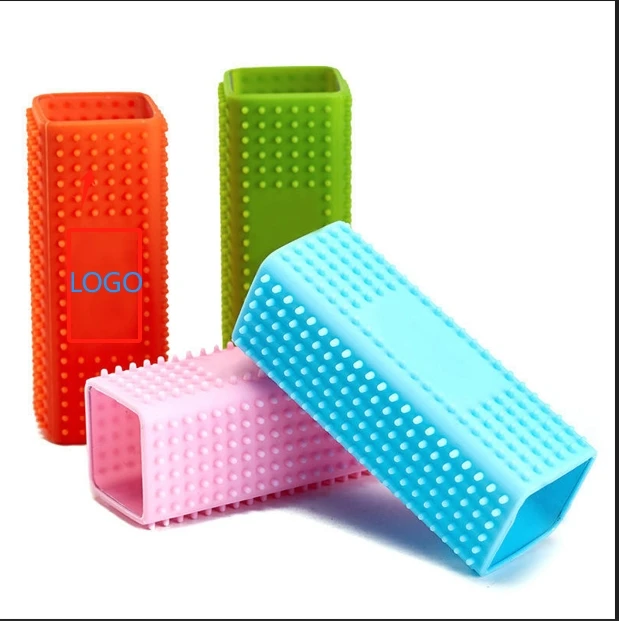 Silicone Pet Grooming Brush Hair Removal Comb for Dogs Cats Small Animals Soft Shedding Massage Brush