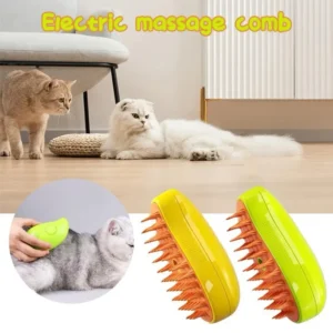 Silicone Pet Grooming Brush Skin Friendly Tool with Massage Function Easy Clean for Cats Dogs