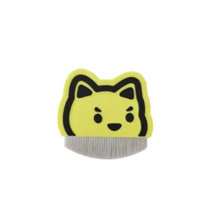 Small Animal High Quality Durable Dog Cat Grooming Cleaning Hair Smooth and Remove Indoor Outdoor Use Pet Face Comb