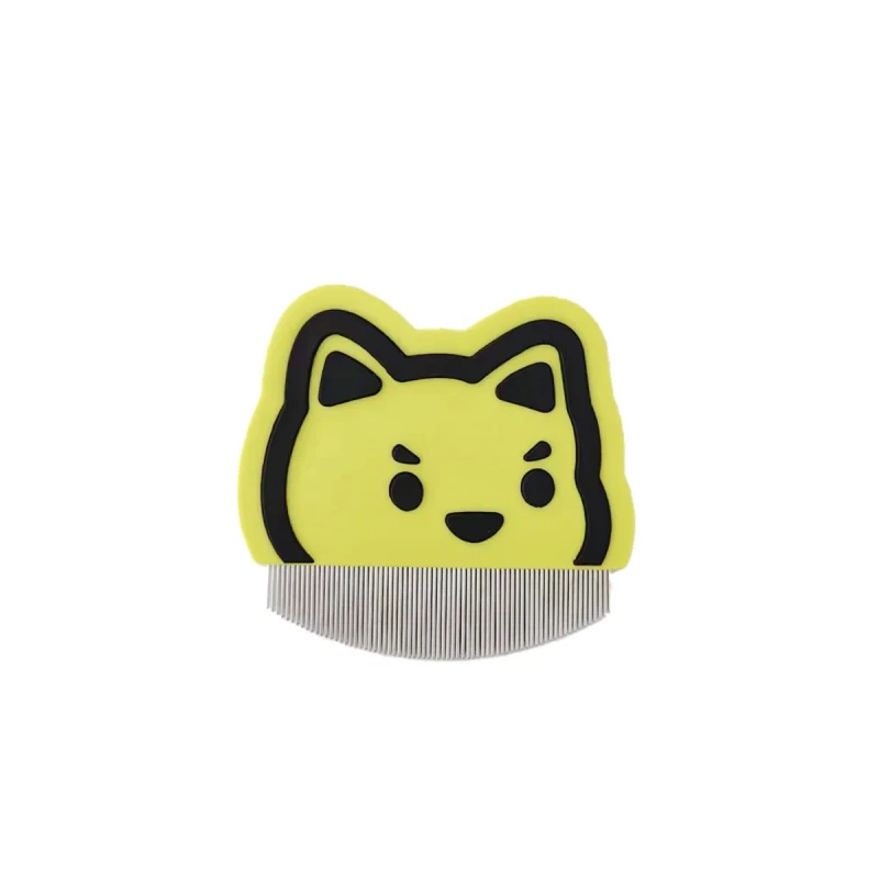 Small Animal High Quality Durable Dog Cat Grooming Cleaning Hair Smooth and Remove Indoor Outdoor Use Pet Face Comb