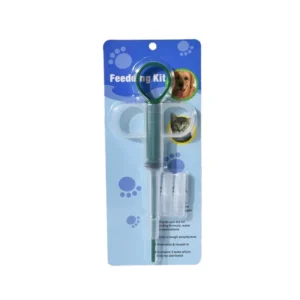 Small Animal Pet Feeder Kit Veterinary Injector Pill Dispenser for Dogs and Cats Made of Silicone
