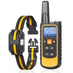 Small Large Size Dog Bark Control Collar Electric Shock Training Device Remote Plastic Control Anti Barking Artifact for Dogs