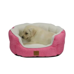 Small Luxury Pet Bed for Puppies Kittens Winter Soft Cat Beds Non Slip Bottom Classic Solid Plastic Material
