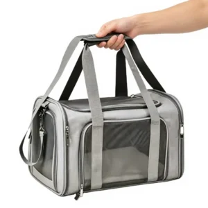 Small Medium Cats Dogs Puppies Breathable TSA Airline Approved Soft Sided Collapsible Travel Carrier