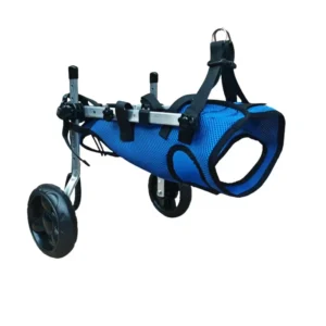 Small Medium Sized Dog Rehabilitation Scooter Metal Pet Car for Hind Leg Paralysis Wheelchair Pet Training Behavior Product