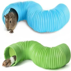 Small Pet Fun Tunnel Telescopic Pipe Guinea Pig Hedgehog Totoro Ferret Rat Toys Stretch Tube Hamster Game Pipeline
