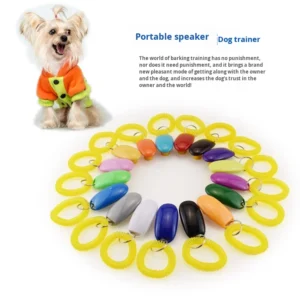 Small Plastic Dog Clicker Sound Trainer Model PTT 012 From China for Pet Dog Training