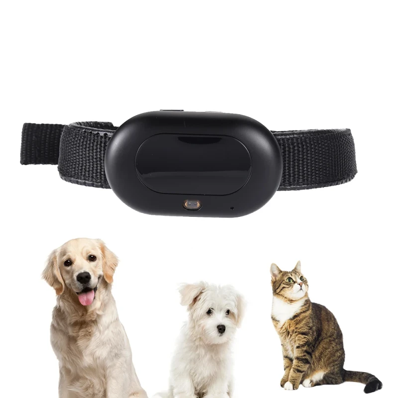 Smart 4G GPS Tracker Factory OEM 1500mAh Long Standby Mini Dog GPS Collar Two Way Communication Free APP Track for Pet