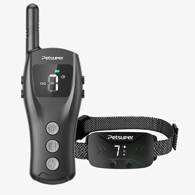 Smart Anti Barking Device Anti Bark Shock Collar Static Electric Portable Remote Dog Training Collar
