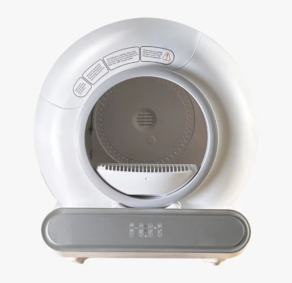 Smart Automatic Cleaning Cat Litter Box with 65L Large Capacity Smart Monitoring Comfortable Design PP Material for Cat Owners