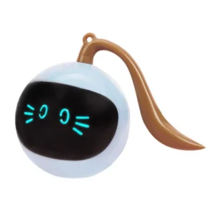 Smart Cat Ball Pet Toy Automatic Self Rotating Electric Christmas Moving Cat Chaser Interactive Movement Toy for Dogs