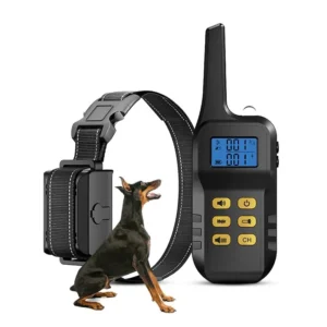 Smart Custom Rechargeable Remote Control Dog Training Electronic Collar Waterproof Long Battery Life Bark Control Device
