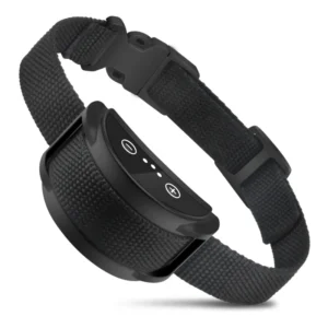 Smart Dog Anti Bark Collar Automatic Detection Adjustable Shock Vibration IP65 Waterproof Nylon Solid Design for Bark Control
