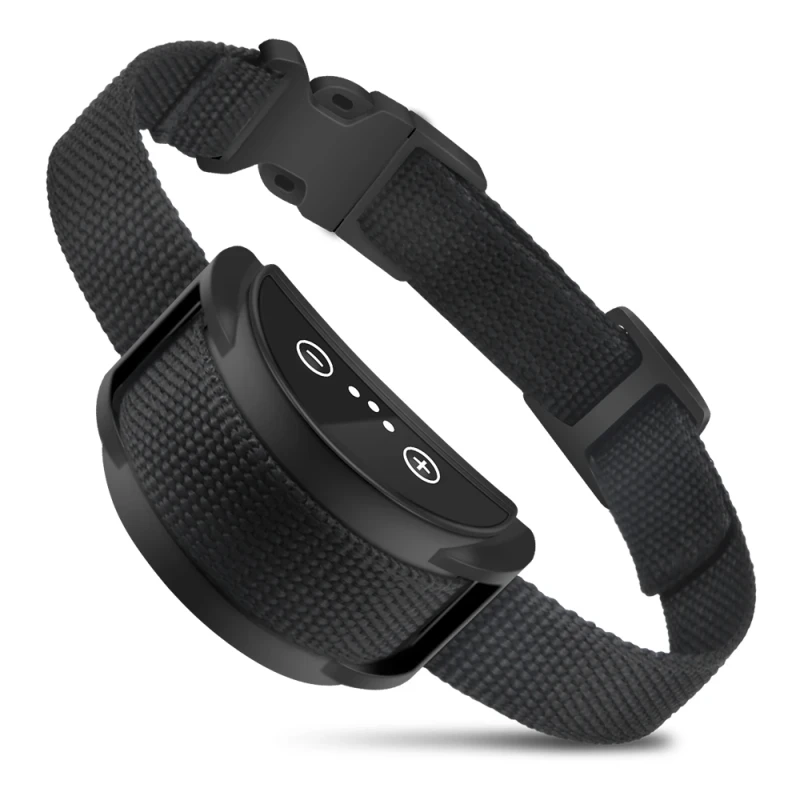 Smart Dog Anti Bark Collar Automatic Detection Adjustable Shock Vibration IP65 Waterproof Nylon Solid Design for Bark Control
