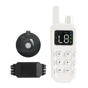 Smart Dog Training Device Repelling Function Remote Control Vibration Electric Shock Collar Bark