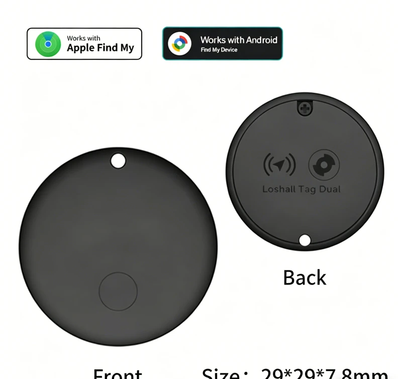 Smart GPS Tracker GPS Navigation Wireless Charging Key Finder Pet Kids Elderly Locator IP67 Waterproof APP