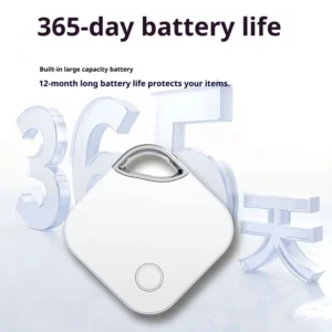 Smart GPS Tracker Tag for Pet Dog Cat Kids Bluetooth Item Finder Compatible with Find My and Android Device Locator Networks