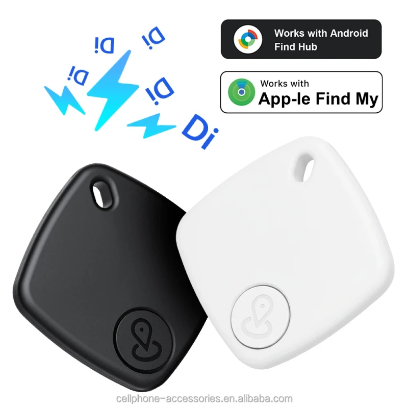 Smart GPS Tracker for Android Anti-Lost Device for Car Keys Pets Waterproof Plastic Locator with Real-Time Tracking