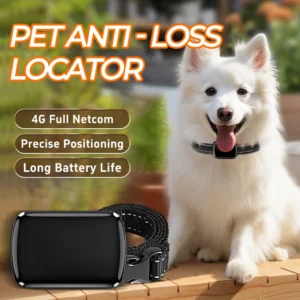 Smart Pet Location Tracker App Monitor Health Activity Dog Cat 4G Real-Time Tracking Runaway Alerts