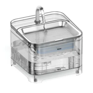 Smart Pet Water Dispenser Automatic Circulating Fountain Plastic and Stainless Steel for Dogs and Cats