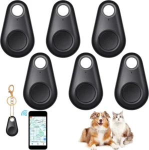 Smart Plastic GPS Tracker for Pet Dogs Cats Waterproof Mini Locator 10-20h Battery 8GB Memory