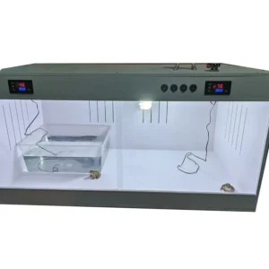 Smart Reptile Terrarium PVC with Digital Thermostat and Timer Automated Habitat for Herpetoculture