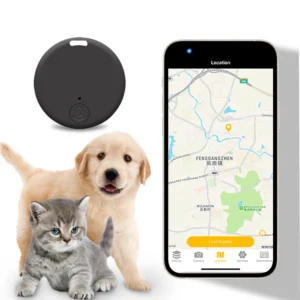 Smart Wireless GPS Pet Anti lost Device Tuya BT Air Tag Keychain Locator with 15m Range for IOS Android Find My App