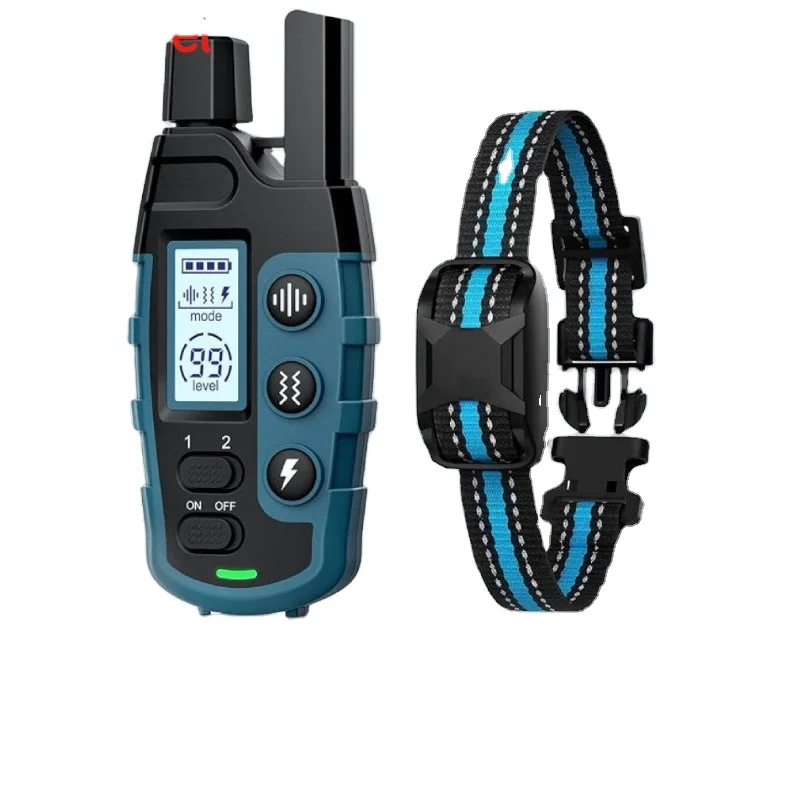 SmartPet Dog Training Anti-Barking Remote Control Vibration Shock Collar ABS Material Model RS2 for Dogs