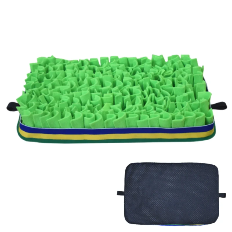 Snuffle Mat Pet Portable Dog Snuffle Mat for Dog Slow Feeding Pet Pad Washable Dog Nose Work Training Interactive Toys