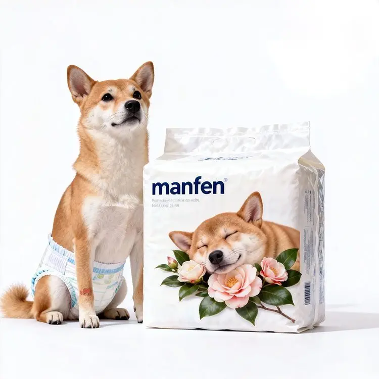 Soft Disposable Pet Diapers Super Absorbent Dog Diapers Animal Absorbent Disposable Diapers