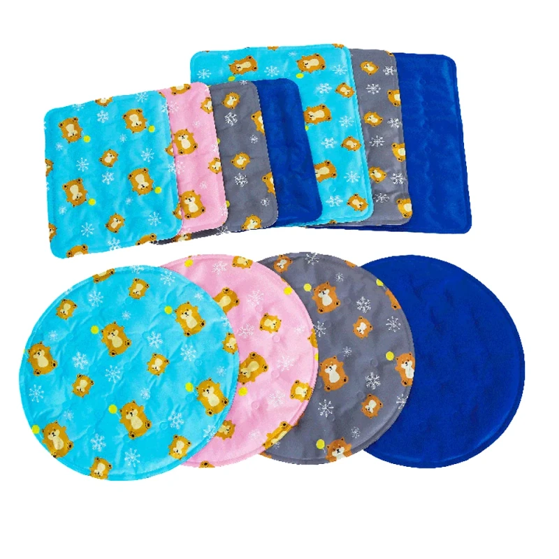 Soft Ice Pets Cooling Pad Blanket Summer PVC Fabric Mat for Dogs and Cats