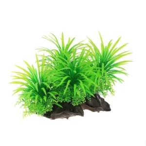 Soft Plastic Artificial Aquarium Plants Small Size Fish Tank Decorations