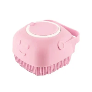 Soft Silicon Shower Brush for Dogs and Cats Pet Grooming Bath Cleaning Tool Safety First