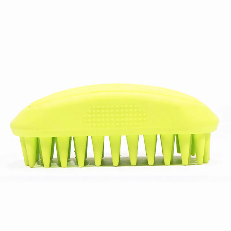 Soft Silicone Pet Bath Massage Brush, Gentle Shower Grooming Comb for Dog Cat Deep Clean & Floating Hair Removal