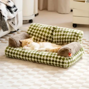 Soft Washable Memory Foam Pet Beds Large for Cats and Dogs
