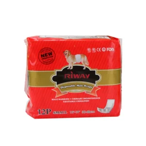 SoftFit Disposable Pet Diapers Breathable and Comfortable with Leak Proof Design Absorbent for All Pets Including Dogs Cats