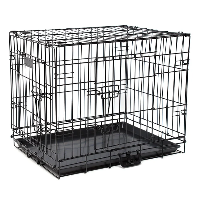 Soild Iron Foldable Metal Large Pet Cages