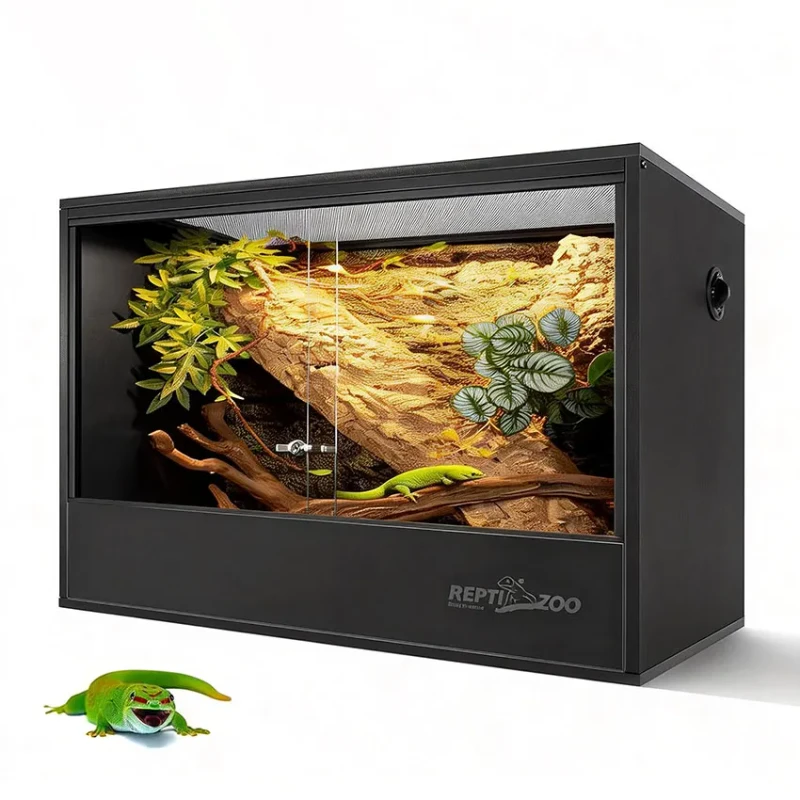 Solid Warm Simple Assembly PVC 4X2X2 Vertical Reptile Enclosure Frames