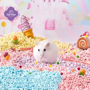 Special Deodorizing Paper Pellets Absorbent Hamster Bedding Eco Friendly Hamster Supplies for Small Animals