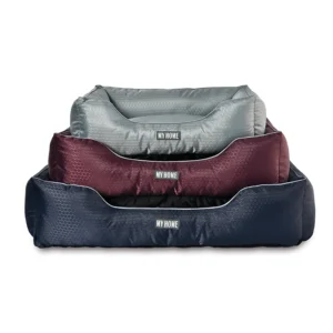 Square Waterproof Oxford Fabric Pet Bed Outdoor Indoor Pet Bed