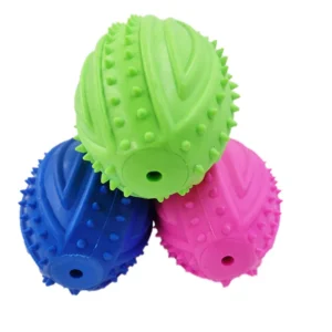 Squeaker Squeaky Sound Dog Toys for Small Dogs Ball Pets Puppy Rubber Dog Toy Pet Products Resistant