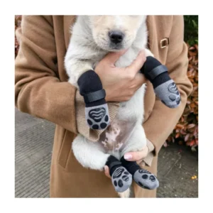 Stain Resistant Waterproof Dog Sock Anti Slip Pet Shoe Comfortable Socks for Dogs Cats