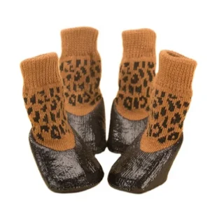 Stain Resistant Waterproof Dog Sock Anti Slip Pet Shoe Comfortable Socks for Dogs Cats