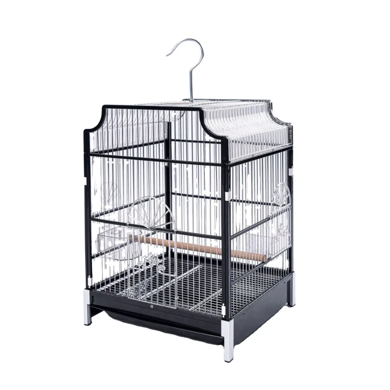 Stainless Steel Acrylic Bird Breeding Pigeon Parrot Cage