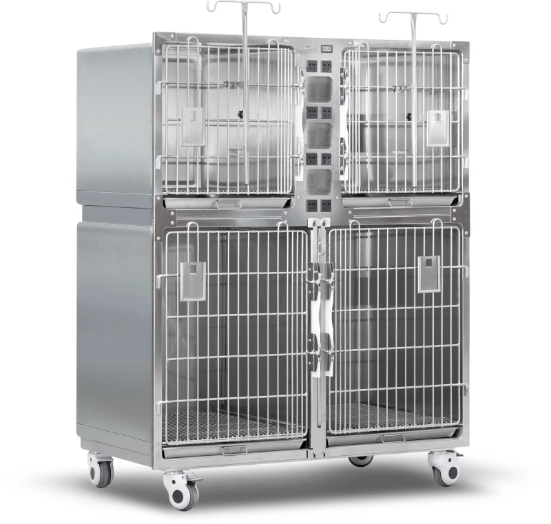 Stainless Steel Pet Cage for Pet Hospital Animal Clinic Veterinary Cage