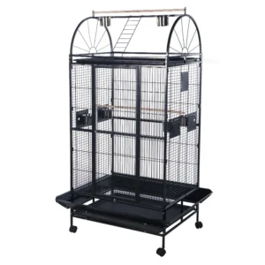 Stainless Steel Pet Canary Bird Cage Outdoor Large Parrot Cage Portable Aviary Bird Cages