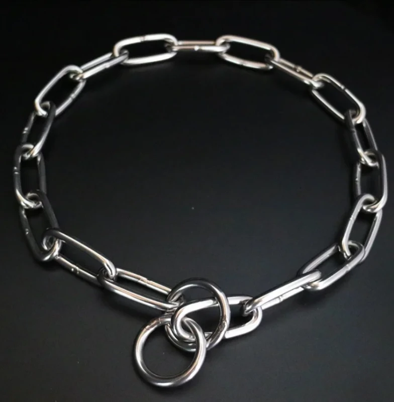 Stainless Steel Pet Dog Training Chain Collar for Medium Large Giant Breed