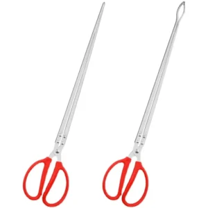 Stainless Steel Sea Catching Tool for Lobster Eel Loach Crab Fire Tongs Clip Anti-Slip Design Reptile & Amphibian Supplies
