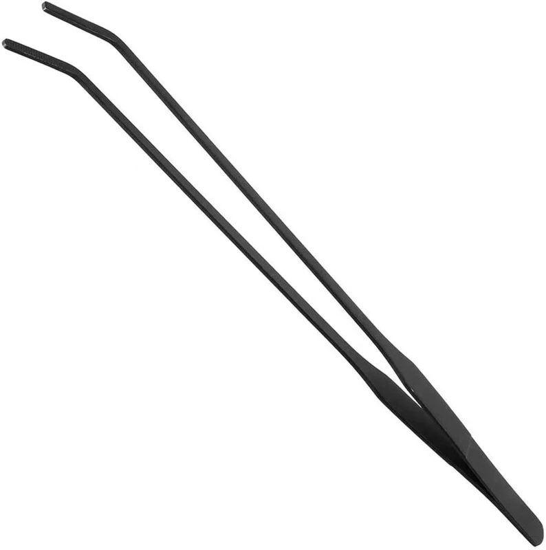 Stainless Steel Water Grass Clip Aquarium Tool Pet Feeding Pliers for Lizards Spiders Snakes Reptile Amphibian Supplies