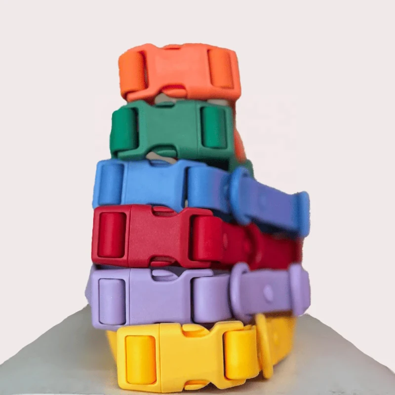 Stinkproof Custom Mix Color Dog Collars PVC Waterproof Silicone Leash Coated Rubber Personalized Dog Collars